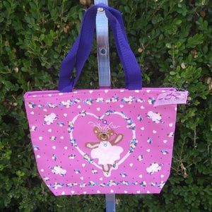 Ballerina Bear Pink Tote
